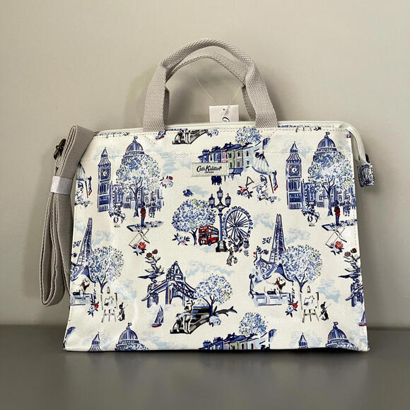 Cath Kidston London Winter Crossbody Book Bag/Tote New NWT - Picture 1 of 6